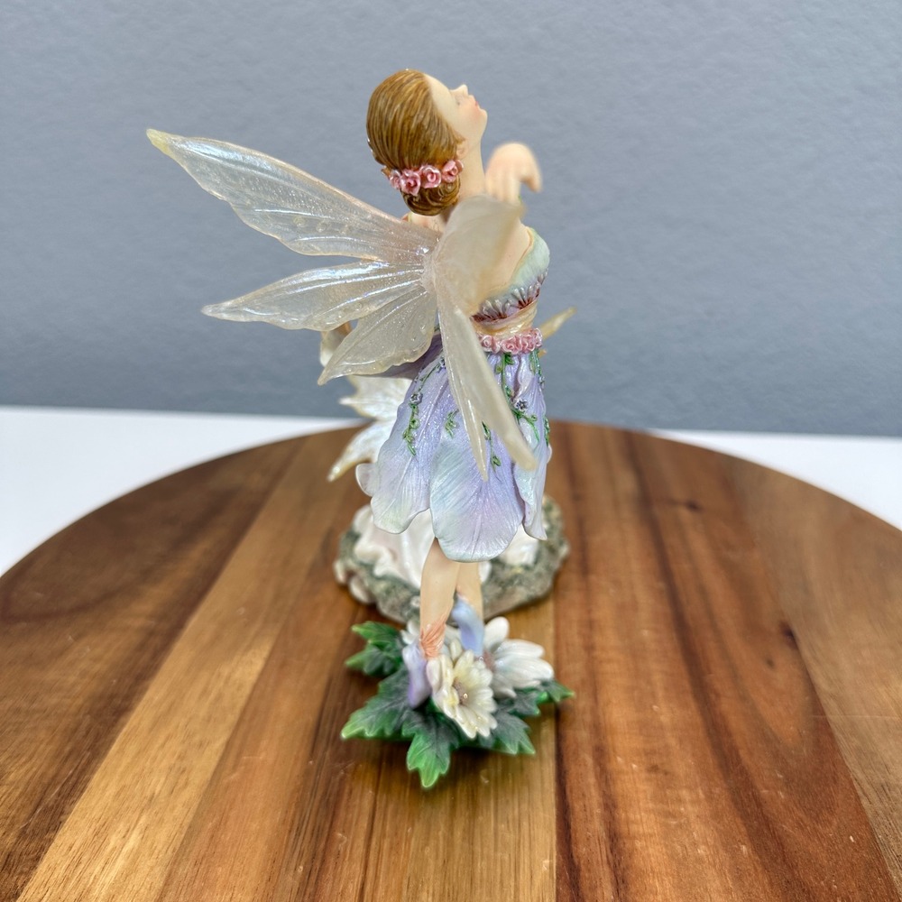 Faerie Glen Munro Pearlhush Dreamflutter Fairy Figurine Lot 2 VTG 2004 2009 Y2K - Picture 2 of 7